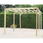 Tonnelle - carport bois - 14.91 m² Tonnelle - carport bois - 14.91 m²