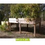 Jardin potager surélevé TP004 . Cette table de jardinage ou bac pour plantes est en bois traité classe 4.