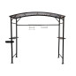 Carport pour Barbecue/ Planchas - Gris Anthracite - 2,50x1,35x2,24 m Carport pour Barbecue/ Planchas - Gris Anthracite - 2,50x1,35x2,24 m
