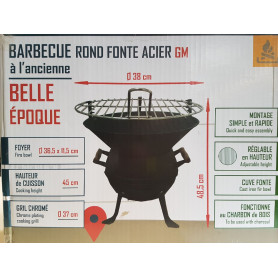 Barbecue Vintage - Fonte et Acier