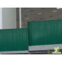 Canisses PVC vert foncé H180cm pour panneaux grillage 2,50m.