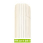 Canisses PVC Blanc 120cm - Longeur 2,50m. Canisses PVC Blanc 120cm - Longeur 2,50m.