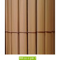 Canisses PVC coloris TECK 180cm spécial panneaux grillage 2,50m. Canisses PVC coloris TECK 180cm spécial panneaux grillage 2,50m.