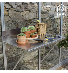 Table à rempoter 80x50cm en aluminium