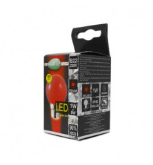 AMPOULE LED B22 BULB 1W - couleur au choix