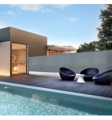 Brise vue gris ht :180cm x 50ml  très occultant 92% - brise vue hauteur 180 cm