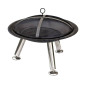 RedFire Vasque à feu Chicago Noir Acier 75 cm 85013 RedFire Vasque à feu Chicago Noir Acier 75 cm 85013