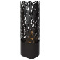 Esschert Design Baril à feu Flames Acier au carbone Noir FF408 Esschert Design Baril à feu Flames Acier au carbone Noir FF408