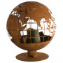 Esschert Design Globe à feu