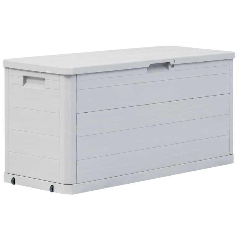Coffre de jardin 280 L Gris clair Coffre de jardin 280 L Gris clair