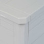 Coffre de jardin 280 L Gris clair Coffre de jardin 280 L Gris clair