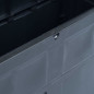 Coffre de jardin 320 L Noir Coffre de jardin 320 L Noir