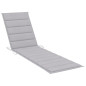 Chaises longues 2 pcs avec table et coussin Bois de teck solide Chaises longues 2 pcs avec table et coussin Bois de teck solide