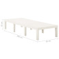 Chaise longue Plastique Blanc Chaise longue Plastique Blanc