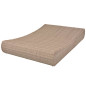 Chaise longue d'extérieur Résine tressée Beige Chaise longue d'extérieur Résine tressée Beige