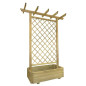 Jardinière pergola 162 x 56 x 204 cm Bois Jardinière pergola 162 x 56 x 204 cm Bois