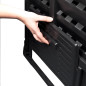 Composteur de jardin Noir 93,3x93,3x146 cm 1000 L Composteur de jardin Noir 93,3x93,3x146 cm 1000 L