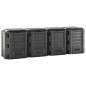 Composteur de jardin Noir 1600 L Composteur de jardin Noir 1600 L