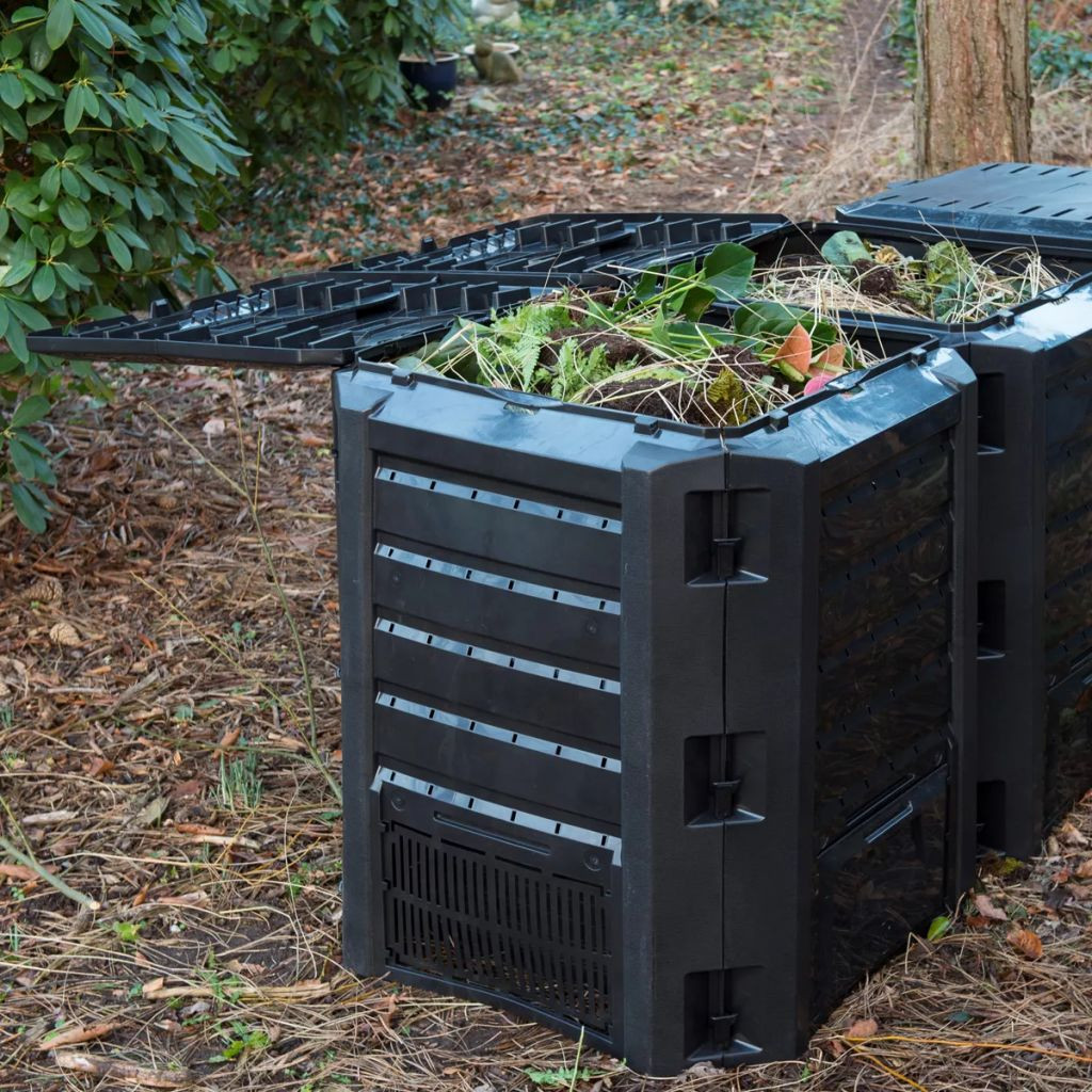 Nature Bac à compost Noir 1200 L Nos composteurs innovants