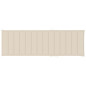 Chaise longue pour 2 personnes avec coussins Bambou