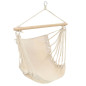 Siège Hamac couleur crème 185 x 125 cm Siège Hamac couleur crème 185 x 125 cm