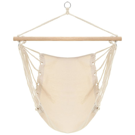 Siège Hamac couleur crème 185 x 125 cm