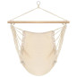 Siège Hamac couleur crème 185 x 125 cm Siège Hamac couleur crème 185 x 125 cm