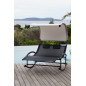 Hamac Balancelle Double - GRIS et NOIR Hamac Balancelle Double - GRIS et NOIR