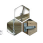 Cache Poubelle - Bois - Simple - Neston - 77,5 x 96,5 x H120cm Cache Poubelle - Bois - Simple - Neston - 77,5 x 96,5 x H120cm