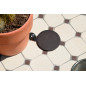 Table de jardin Rectangulaire - Métal et Mozaique Table de jardin Rectangulaire - Métal et Mozaique