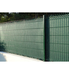 Toile brise vue HDPE, en rouleau de 10m VERT foncé -  toile d'occultation