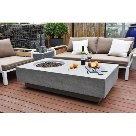 Table Basse Brasero Gaz - METROPOLIS