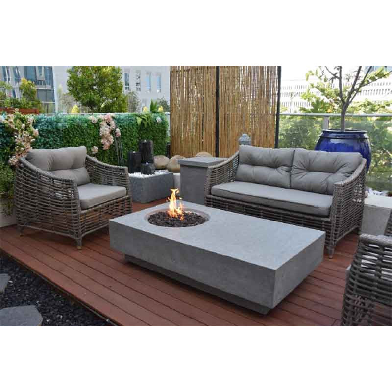 Table Basse Brasero Gaz - METROPOLIS -BRASERO - Cour et Jardin