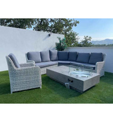 Table Basse Brasero Gaz - METROPOLIS