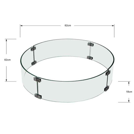 Ecran de protection Brasero METROPOLIS/LAFITE BARREL