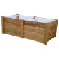 Bac de permaculture DUO -197x103x80 Bac de permaculture DUO -197x103x80