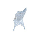 Banc de jardin aluminium FOUGERE