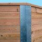 Grande Piscine Hors sol Bois et métal - Tout Inclus Grande Piscine Hors sol Bois et métal - Tout Inclus