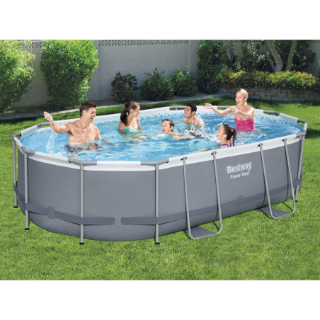 Piscine ovale hors sol - Kit complet - Bestway