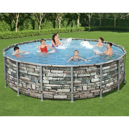 Piscine ronde hors sol - Kit complet - Bestway