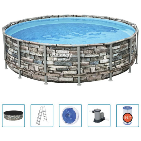 Piscine ronde hors sol - Kit complet - Bestway