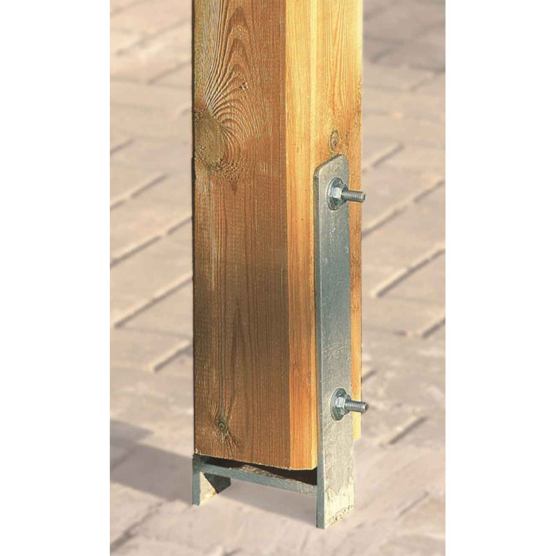 KIT d'ancrage en H pour Carport 606 KIT d'ancrage en H pour Carport 606