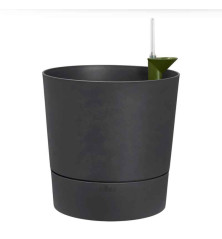 POT de fleur Rond réserve d'eau - Diamètre 35cm