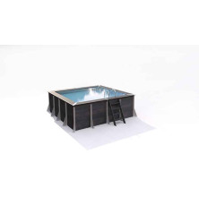 Piscine hors sol composite PVC-CHANVRE