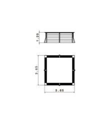 Piscine hors sol composite PVC-CHANVRE