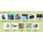 Piscine hors sol OVALE PVC et CHANVRE Piscine hors sol OVALE PVC et CHANVRE