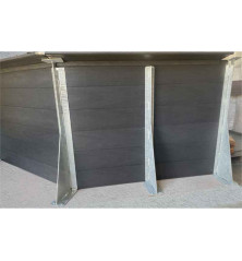 Piscine hors sol composite PVC-CHANVRE