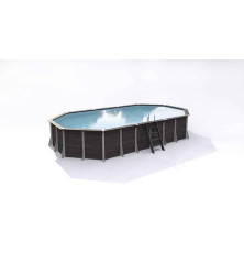 Piscine hors sol composite PVC-CHANVRE