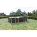 Piscine hors sol composite PVC-CHANVRE