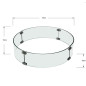 Table Ronde Brasero LUNAR BOWL- Set complet Table Ronde Brasero LUNAR BOWL- Set complet